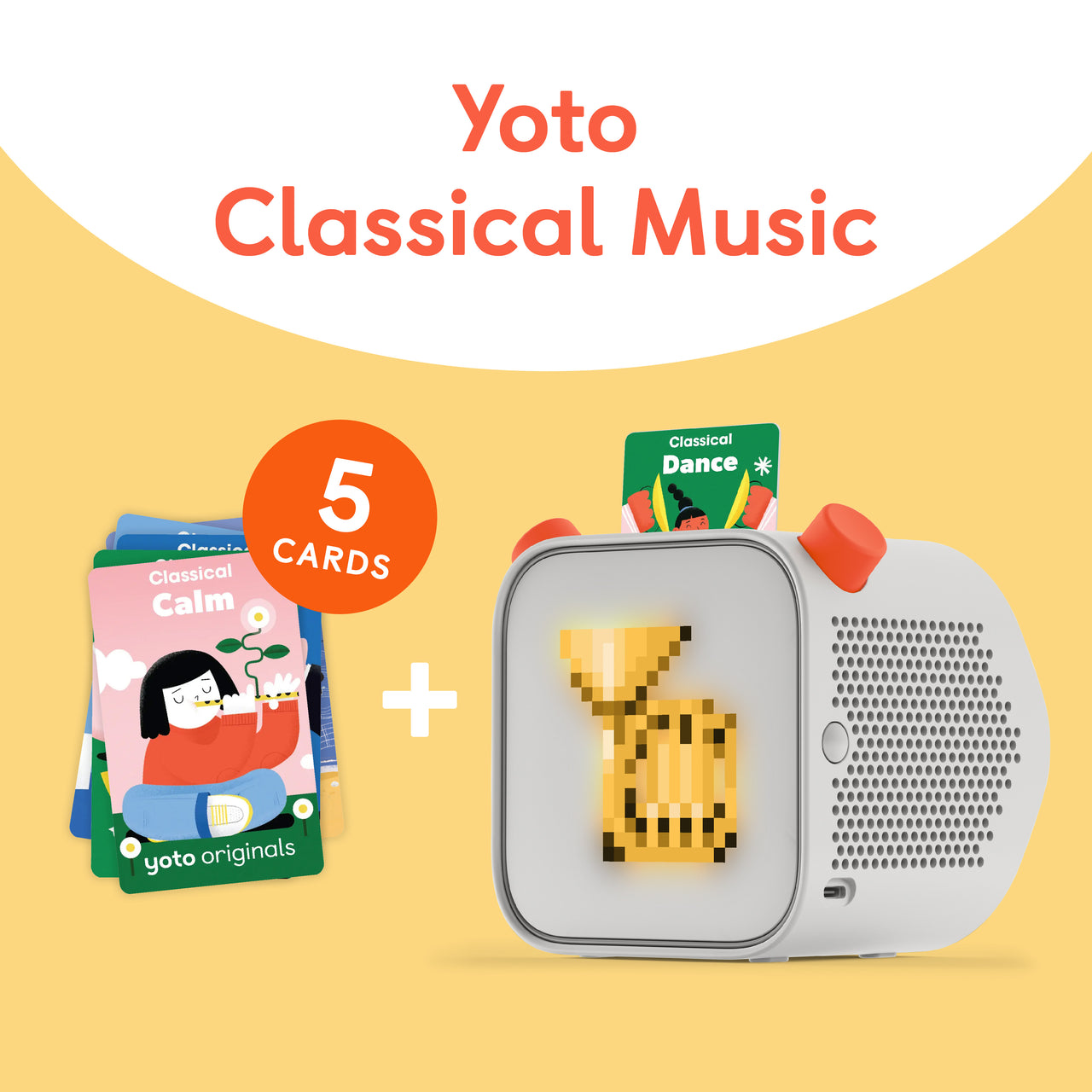 Yoto Player + Yoto Classical Music Bundle